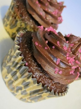 LeopardChocCupcake